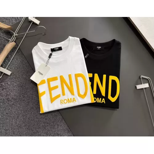 Cheap Fendi T-Shirts Short Sleeved For Men #1354281 Replica Wholesale [$40.00 USD] [ITEM#1354281] on Replica Fendi T-Shirts