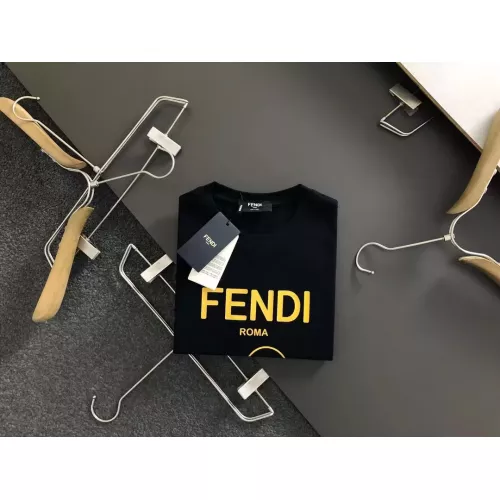 Cheap Fendi T-Shirts Short Sleeved For Men #1354296 Replica Wholesale [$40.00 USD] [ITEM#1354296] on Replica Fendi T-Shirts