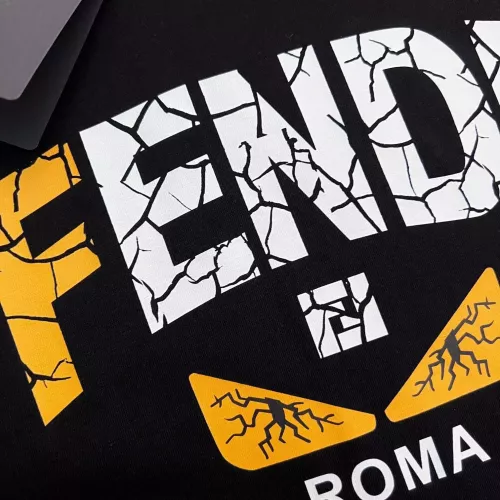 Cheap Fendi T-Shirts Short Sleeved For Men #1354302 Replica Wholesale [$40.00 USD] [ITEM#1354302] on Replica Fendi T-Shirts