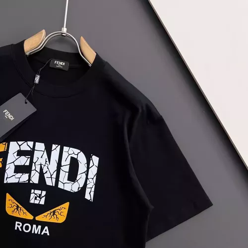 Cheap Fendi T-Shirts Short Sleeved For Men #1354302 Replica Wholesale [$40.00 USD] [ITEM#1354302] on Replica Fendi T-Shirts