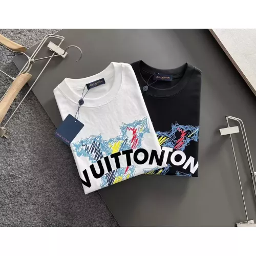 Cheap Louis Vuitton LV T-Shirts Short Sleeved For Men #1354307 Replica Wholesale [$40.00 USD] [ITEM#1354307] on Replica Louis Vuitton LV T-Shirts