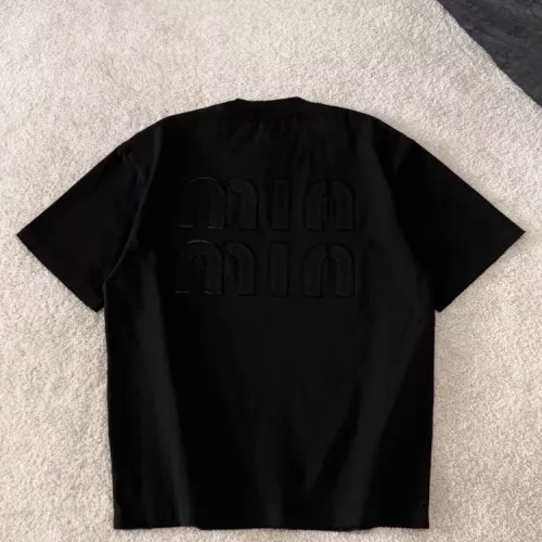Cheap MIU MIU T-Shirts Short Sleeved For Unisex #1354314 Replica Wholesale [$64.00 USD] [ITEM#1354314] on Replica MIU MIU T-Shirts