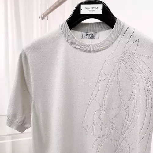 Cheap Hermes T-Shirts Short Sleeved For Unisex #1354327 Replica Wholesale [$68.00 USD] [ITEM#1354327] on Replica Hermes T-Shirts