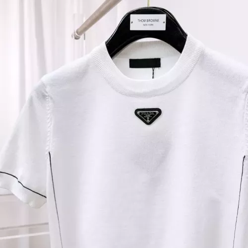 Cheap Prada T-Shirts Short Sleeved For Unisex #1354350 Replica Wholesale [$68.00 USD] [ITEM#1354350] on Replica Prada T-Shirts
