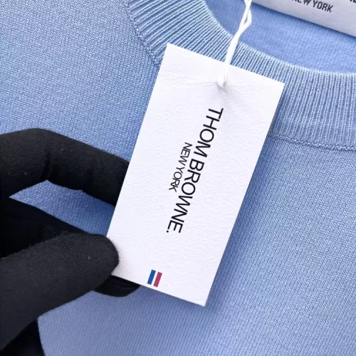 Cheap Thom Browne TB T-Shirts Short Sleeved For Unisex #1354356 Replica Wholesale [$68.00 USD] [ITEM#1354356] on Replica Thom Browne TB T-Shirts