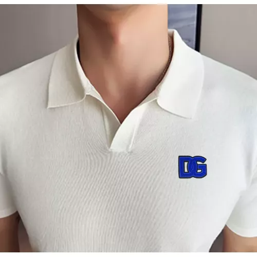 Cheap Dolce &amp; Gabbana D&amp;G T-Shirts Short Sleeved For Men #1354371 Replica Wholesale [$42.00 USD] [ITEM#1354371] on Replica Dolce &amp; Gabbana D&amp;G T-Shirts