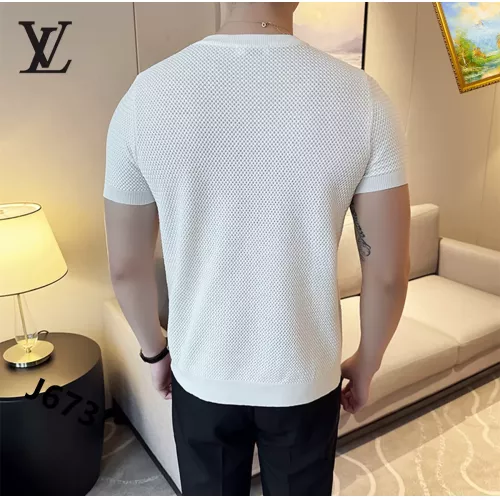 Cheap Louis Vuitton LV T-Shirts Short Sleeved For Men #1354385 Replica Wholesale [$42.00 USD] [ITEM#1354385] on Replica Louis Vuitton LV T-Shirts