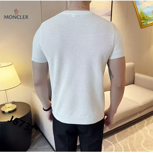 Cheap Moncler T-Shirts Short Sleeved For Men #1354414 Replica Wholesale [$42.00 USD] [ITEM#1354414] on Replica Moncler T-Shirts