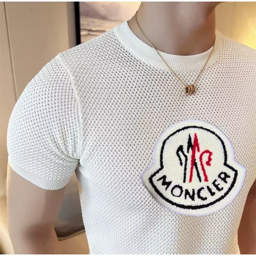 Cheap Moncler T-Shirts Short Sleeved For Men #1354414 Replica Wholesale [$42.00 USD] [ITEM#1354414] on Replica Moncler T-Shirts