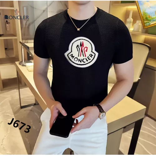 Cheap Moncler T-Shirts Short Sleeved For Men #1354416 Replica Wholesale [$42.00 USD] [ITEM#1354416] on Replica Moncler T-Shirts