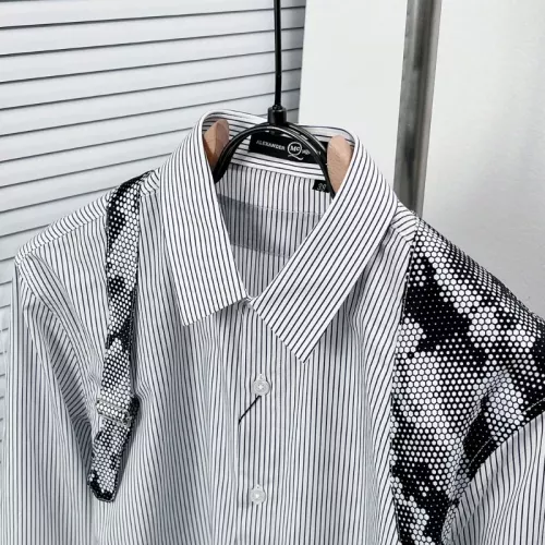 Cheap Alexander McQueen Shirts Long Sleeved For Men #1354473 Replica Wholesale [$76.00 USD] [ITEM#1354473] on Replica Alexander McQueen Shirts