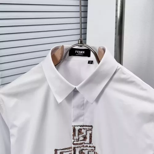 Cheap Fendi Shirts Long Sleeved For Men #1354481 Replica Wholesale [$76.00 USD] [ITEM#1354481] on Replica Fendi Shirts