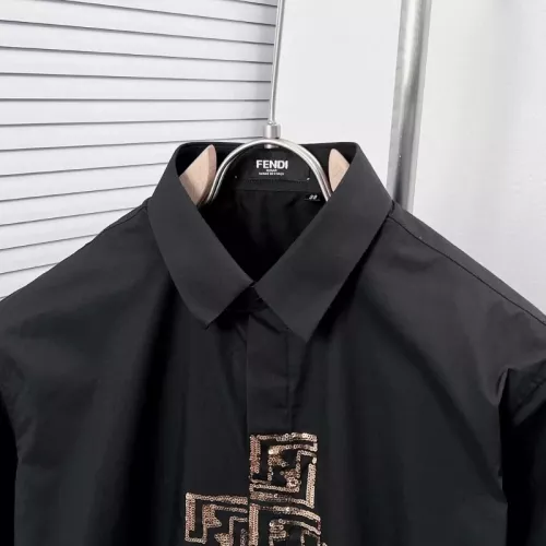 Cheap Fendi Shirts Long Sleeved For Men #1354483 Replica Wholesale [$76.00 USD] [ITEM#1354483] on Replica Fendi Shirts