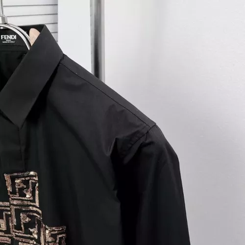 Cheap Fendi Shirts Long Sleeved For Men #1354483 Replica Wholesale [$76.00 USD] [ITEM#1354483] on Replica Fendi Shirts