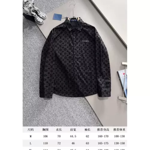 Cheap Louis Vuitton LV Shirts Long Sleeved For Men #1354496 Replica Wholesale [$68.00 USD] [ITEM#1354496] on Replica Louis Vuitton LV Shirts