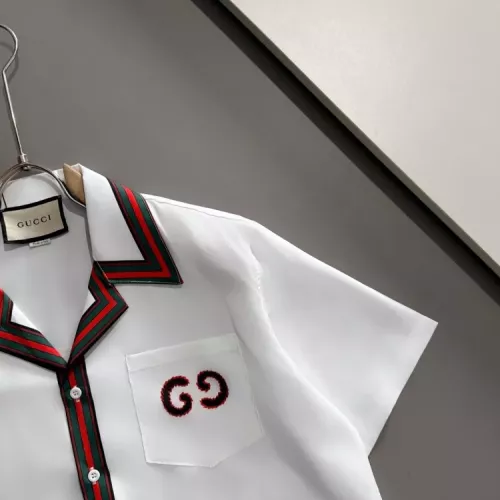 Cheap Gucci Shirts Short Sleeved For Men #1354504 Replica Wholesale [$60.00 USD] [ITEM#1354504] on Replica Gucci Shirts