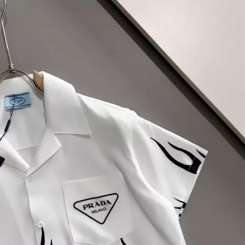 Cheap Prada Shirts Short Sleeved For Men #1354507 Replica Wholesale [$60.00 USD] [ITEM#1354507] on Replica Prada Shirts