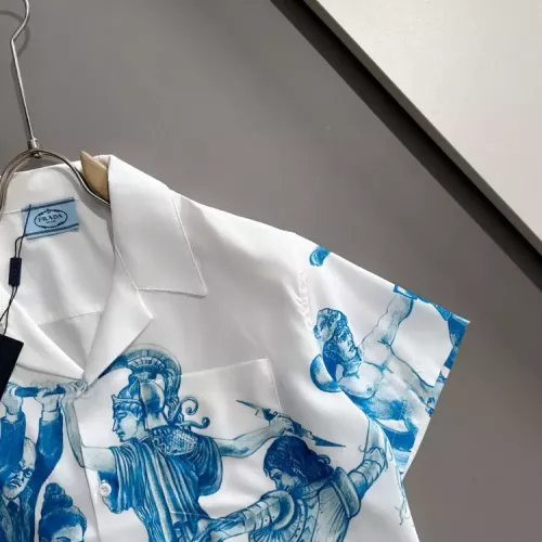 Cheap Prada Shirts Short Sleeved For Men #1354508 Replica Wholesale [$60.00 USD] [ITEM#1354508] on Replica Prada Shirts
