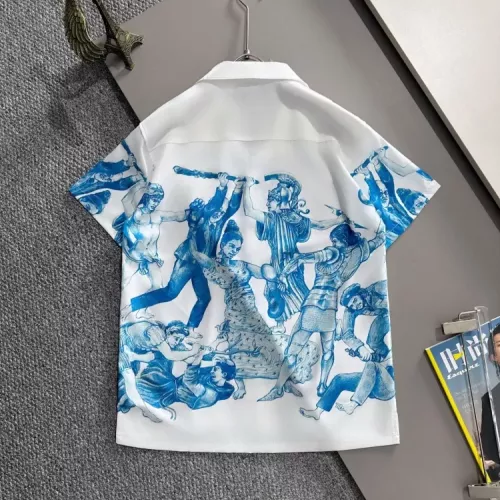 Cheap Prada Shirts Short Sleeved For Men #1354508 Replica Wholesale [$60.00 USD] [ITEM#1354508] on Replica Prada Shirts