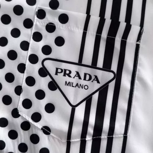 Cheap Prada Shirts Short Sleeved For Men #1354511 Replica Wholesale [$60.00 USD] [ITEM#1354511] on Replica Prada Shirts