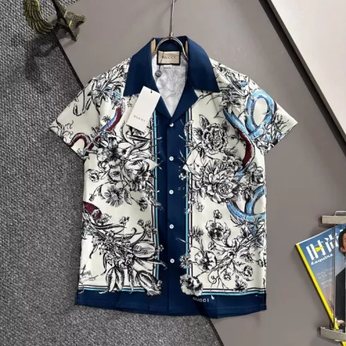 Cheap Gucci Tracksuits Short Sleeved For Men #1354527 Replica Wholesale [$80.00 USD] [ITEM#1354527] on Replica Gucci Tracksuits