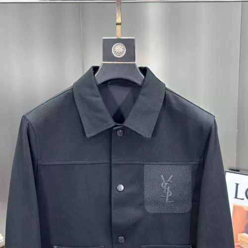 Cheap Yves Saint Laurent YSL Jackets Long Sleeved For Men #1354528 Replica Wholesale [$135.00 USD] [ITEM#1354528] on Replica Yves Saint Laurent YSL Jackets
