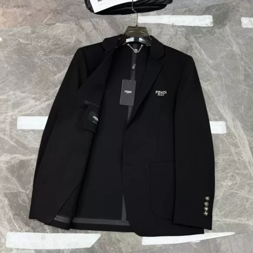 Cheap Fendi Jackets Long Sleeved For Men #1354632 Replica Wholesale [$130.00 USD] [ITEM#1354632] on Replica Fendi Jackets