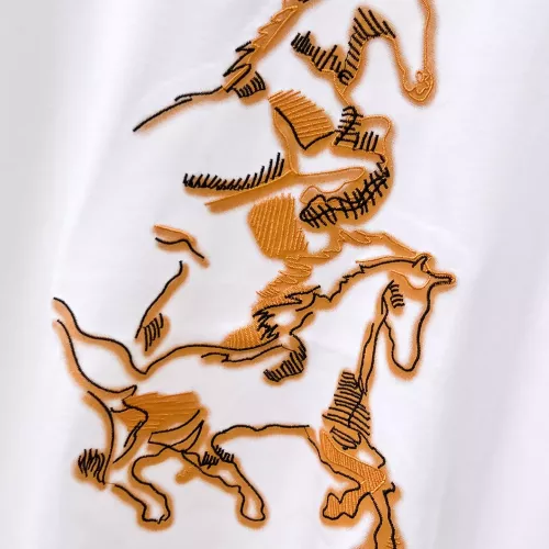 Cheap Hermes T-Shirts Short Sleeved For Men #1354645 Replica Wholesale [$76.00 USD] [ITEM#1354645] on Replica Hermes T-Shirts