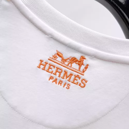 Cheap Hermes T-Shirts Short Sleeved For Men #1354645 Replica Wholesale [$76.00 USD] [ITEM#1354645] on Replica Hermes T-Shirts