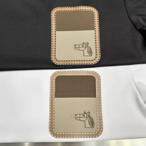 Cheap Hermes T-Shirts Short Sleeved For Men #1354663 Replica Wholesale [$60.00 USD] [ITEM#1354663] on Replica Hermes T-Shirts