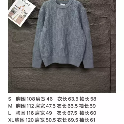 Cheap Christian Dior Sweaters Long Sleeved For Unisex #1354696 Replica Wholesale [$82.00 USD] [ITEM#1354696] on Replica Christian Dior Sweaters