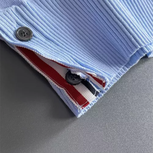 Cheap Thom Browne TB T-Shirts Short Sleeved For Men #1354799 Replica Wholesale [$72.00 USD] [ITEM#1354799] on Replica Thom Browne TB T-Shirts