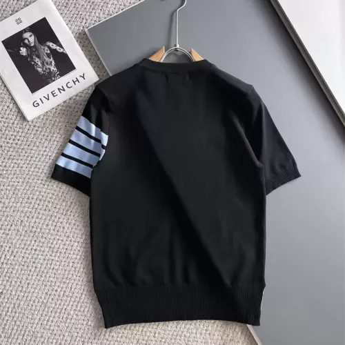 Cheap Thom Browne TB T-Shirts Short Sleeved For Men #1354800 Replica Wholesale [$72.00 USD] [ITEM#1354800] on Replica Thom Browne TB T-Shirts