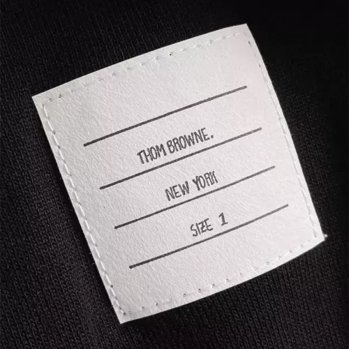 Cheap Thom Browne TB T-Shirts Short Sleeved For Men #1354800 Replica Wholesale [$72.00 USD] [ITEM#1354800] on Replica Thom Browne TB T-Shirts