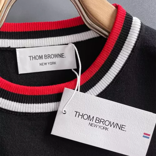 Cheap Thom Browne TB T-Shirts Short Sleeved For Men #1354802 Replica Wholesale [$72.00 USD] [ITEM#1354802] on Replica Thom Browne TB T-Shirts