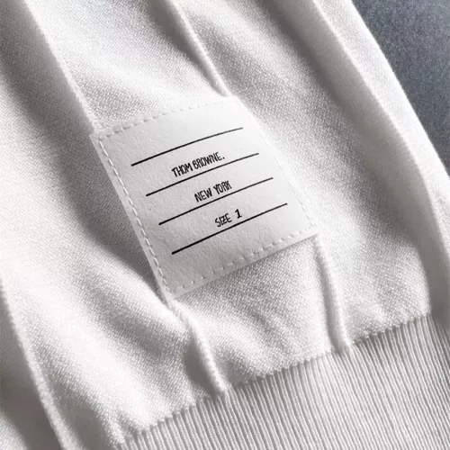 Cheap Thom Browne TB T-Shirts Short Sleeved For Men #1354803 Replica Wholesale [$72.00 USD] [ITEM#1354803] on Replica Thom Browne TB T-Shirts