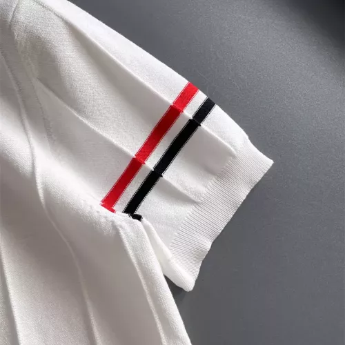 Cheap Thom Browne TB T-Shirts Short Sleeved For Men #1354803 Replica Wholesale [$72.00 USD] [ITEM#1354803] on Replica Thom Browne TB T-Shirts
