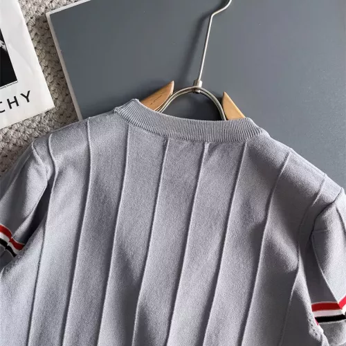 Cheap Thom Browne TB T-Shirts Short Sleeved For Men #1354804 Replica Wholesale [$72.00 USD] [ITEM#1354804] on Replica Thom Browne TB T-Shirts