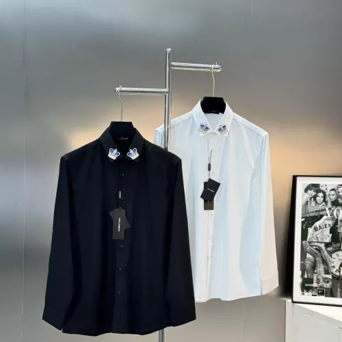 Cheap Dolce &amp; Gabbana D&amp;G Shirts Long Sleeved For Men #1354807 Replica Wholesale [$88.00 USD] [ITEM#1354807] on Replica Dolce &amp; Gabbana D&amp;G Shirts
