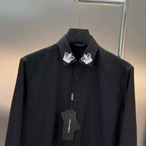 Cheap Dolce &amp; Gabbana D&amp;G Shirts Long Sleeved For Men #1354808 Replica Wholesale [$88.00 USD] [ITEM#1354808] on Replica Dolce &amp; Gabbana D&amp;G Shirts