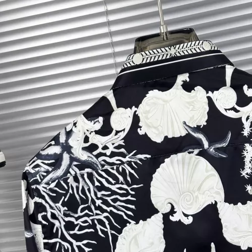 Cheap Versace Shirts Long Sleeved For Men #1354810 Replica Wholesale [$98.00 USD] [ITEM#1354810] on Replica Versace Shirts