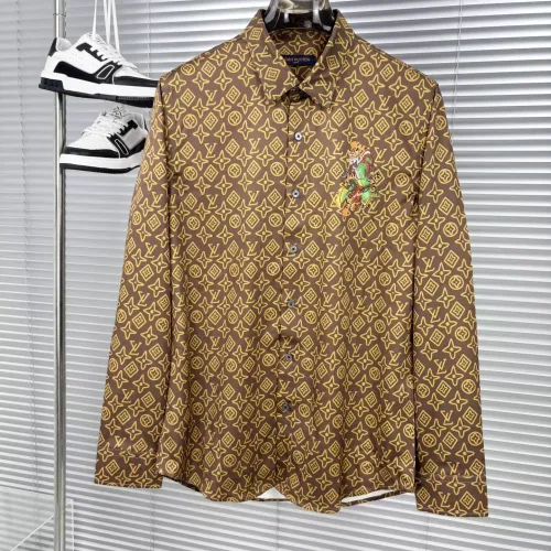 Cheap Louis Vuitton LV Shirts Long Sleeved For Men #1354812 Replica Wholesale [$98.00 USD] [ITEM#1354812] on Replica Louis Vuitton LV Shirts