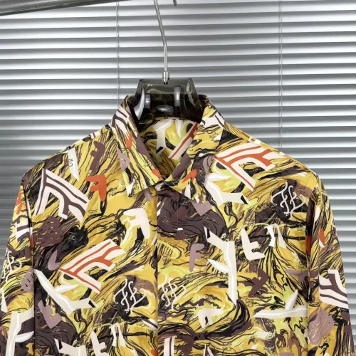 Cheap Fendi Shirts Long Sleeved For Men #1354813 Replica Wholesale [$98.00 USD] [ITEM#1354813] on Replica Fendi Shirts