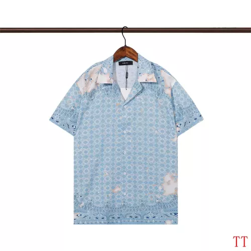 Cheap Amiri Tracksuits Short Sleeved For Men #1354887 Replica Wholesale [$52.00 USD] [ITEM#1354887] on Replica Amiri Tracksuits