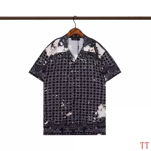 Cheap Amiri Tracksuits Short Sleeved For Men #1354888 Replica Wholesale [$52.00 USD] [ITEM#1354888] on Replica Amiri Tracksuits