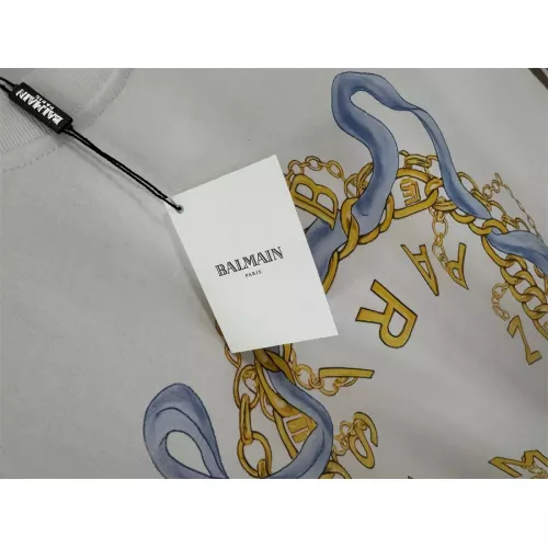 Cheap Balmain T-Shirts Short Sleeved For Unisex #1354889 Replica Wholesale [$32.00 USD] [ITEM#1354889] on Replica Balmain T-Shirts