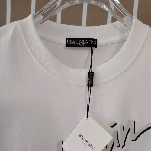 Cheap Balmain T-Shirts Short Sleeved For Unisex #1354893 Replica Wholesale [$32.00 USD] [ITEM#1354893] on Replica Balmain T-Shirts