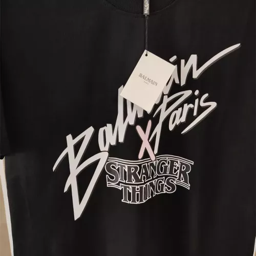 Cheap Balmain T-Shirts Short Sleeved For Unisex #1354894 Replica Wholesale [$32.00 USD] [ITEM#1354894] on Replica Balmain T-Shirts