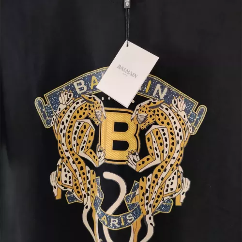 Cheap Balmain T-Shirts Short Sleeved For Unisex #1354896 Replica Wholesale [$32.00 USD] [ITEM#1354896] on Replica Balmain T-Shirts