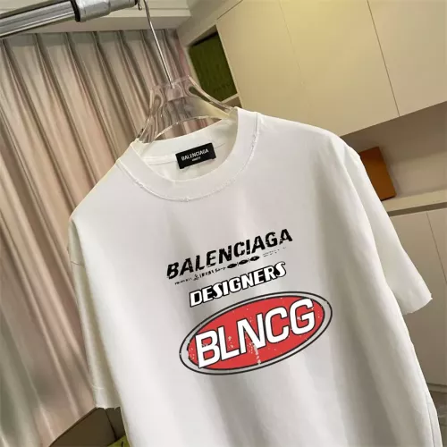 Cheap Balenciaga T-Shirts Short Sleeved For Unisex #1354901 Replica Wholesale [$45.00 USD] [ITEM#1354901] on Replica Balenciaga T-Shirts